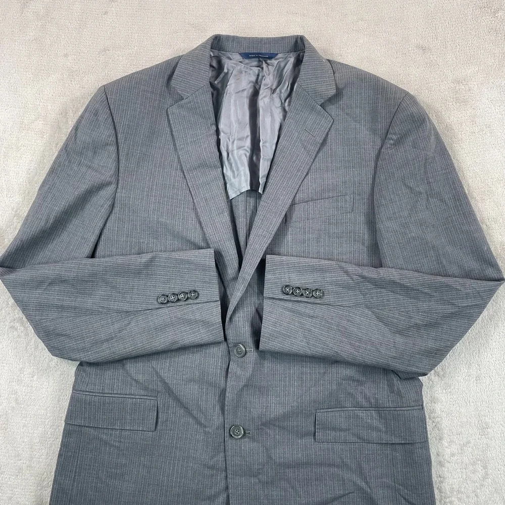 Brooks Brothers Regent-Fit Blazer 42L REDA Italy Wool Brookscool Gray Sport Coat
